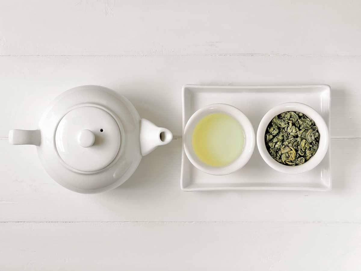 High Grade White Tea Cup & pot