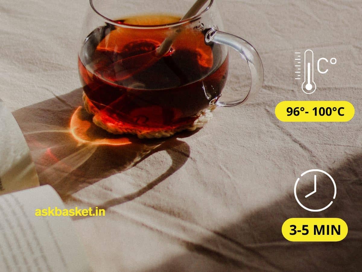 Golden Needle Premium Black Tea Pot